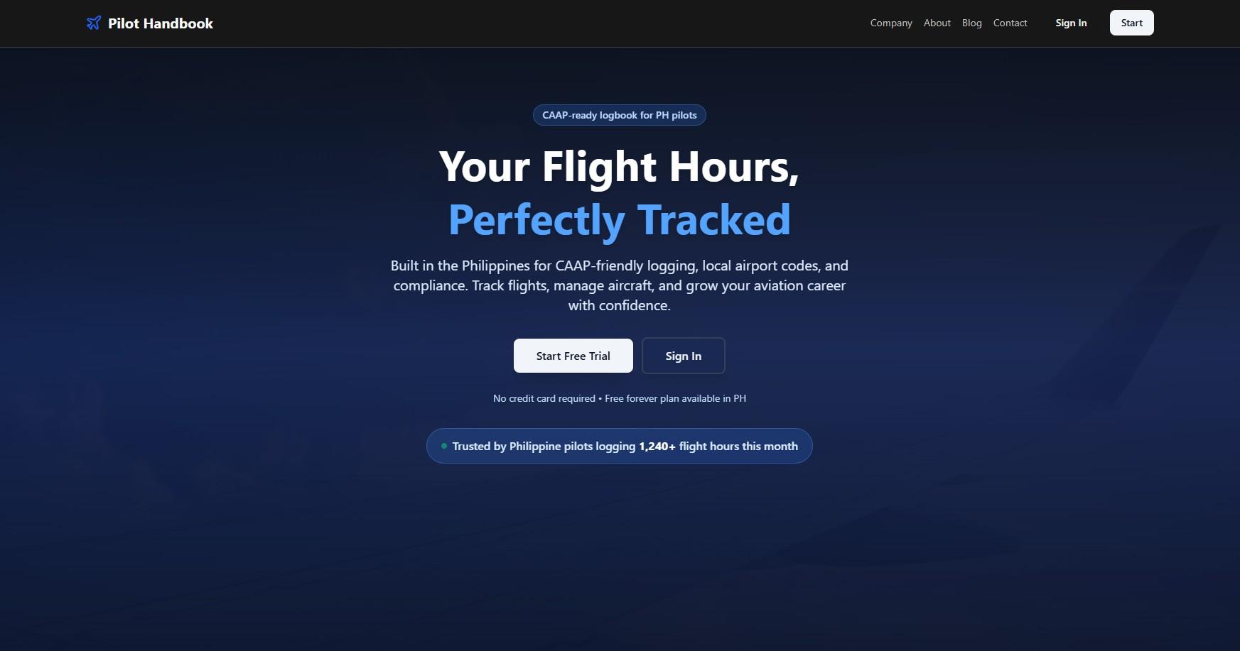 Pilot Handbook - Aviation Management Platform