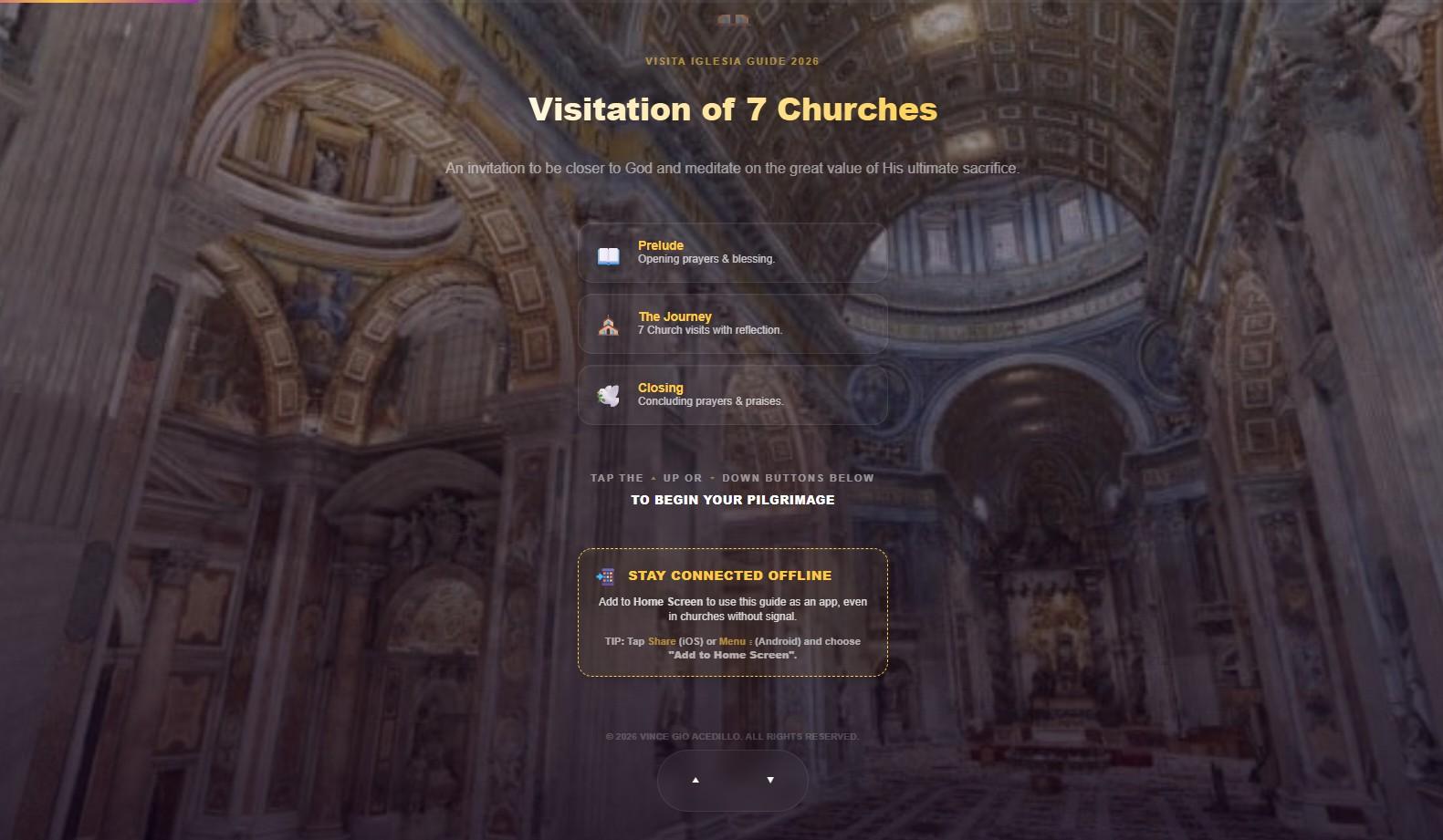 Faith Feed | Visita Iglesia 2026