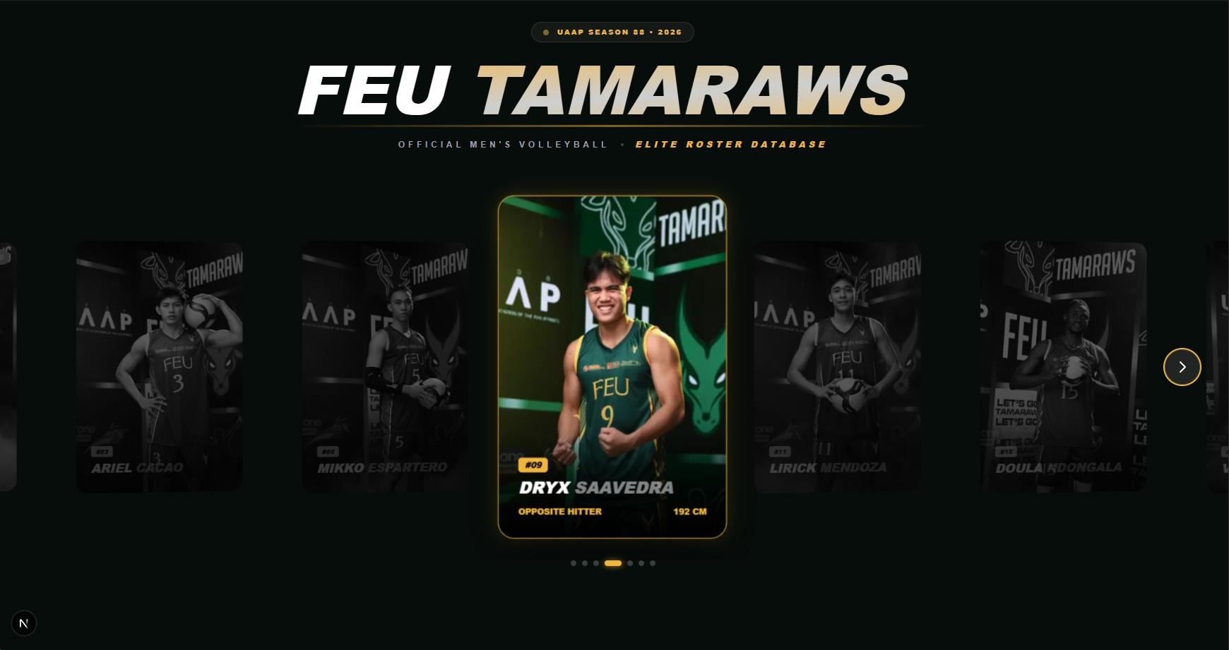 FEU Tamaraws | UAAP Season 88 Roster Experience